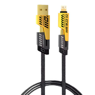 کابل شارژ 1 متری 4 کاره برزنتی 65 وات Flat Wire