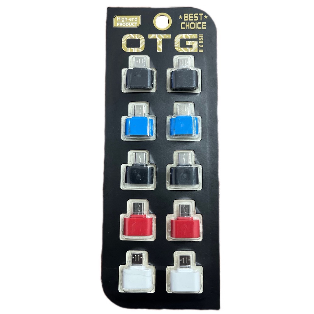 تبدیل OTG یو اس‌ بی به میکرو یو اس بی Micro-USB برند BEST CHOICE