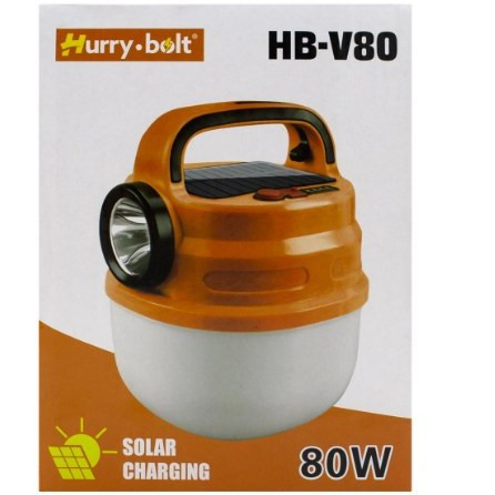 لامپ و چراغ شارژی و خورشیدی سولار Hurry bolt مدل HB-V80